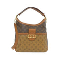 Louis Vuitton Monogram Hobo Dauphine MM Shoulder Bag