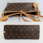 Louis Vuitton Carryall BB Monogram Shoulder Bag Brown Gdhardware — view 4