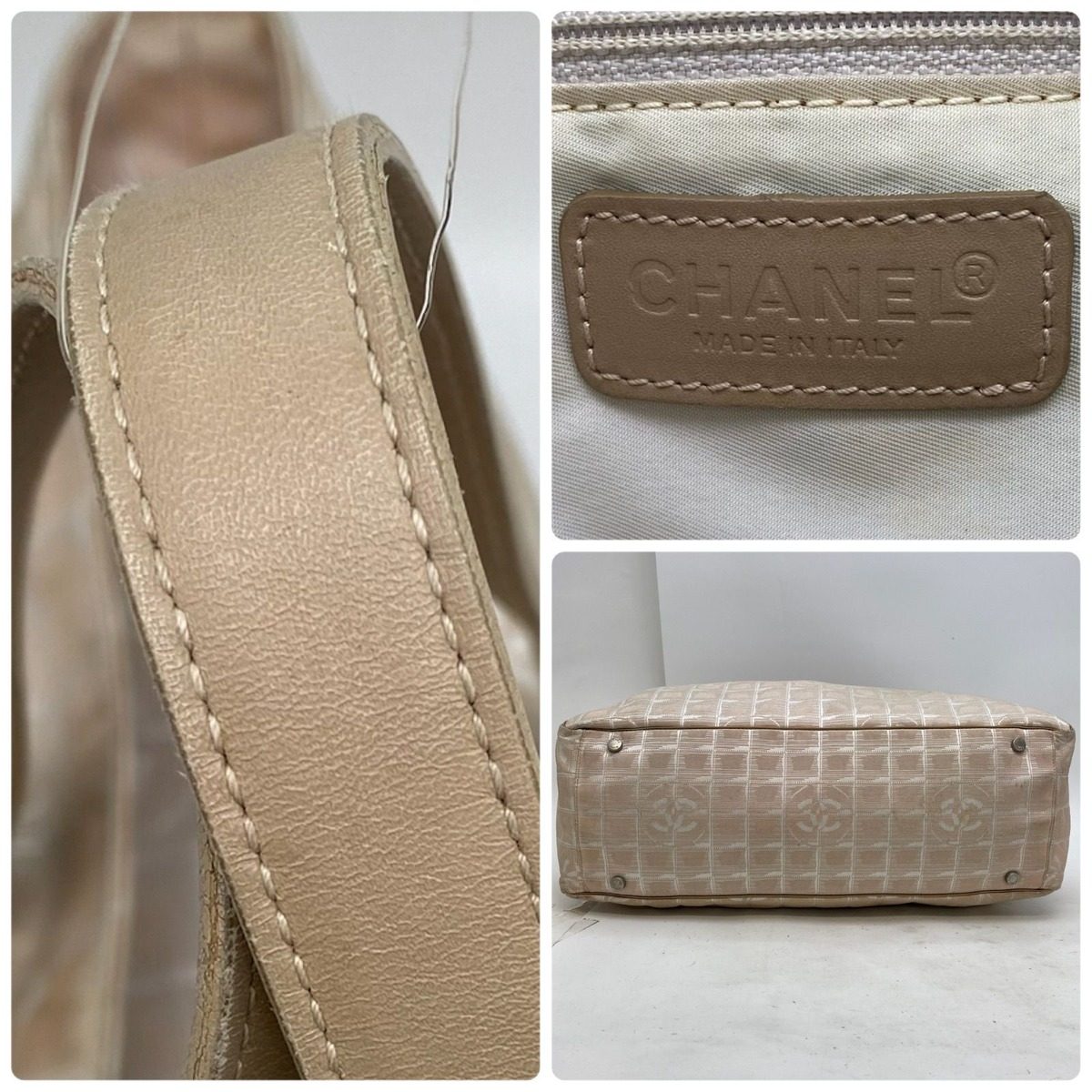 Chanel Tote New Travel Beige A3 Mothers — view 4