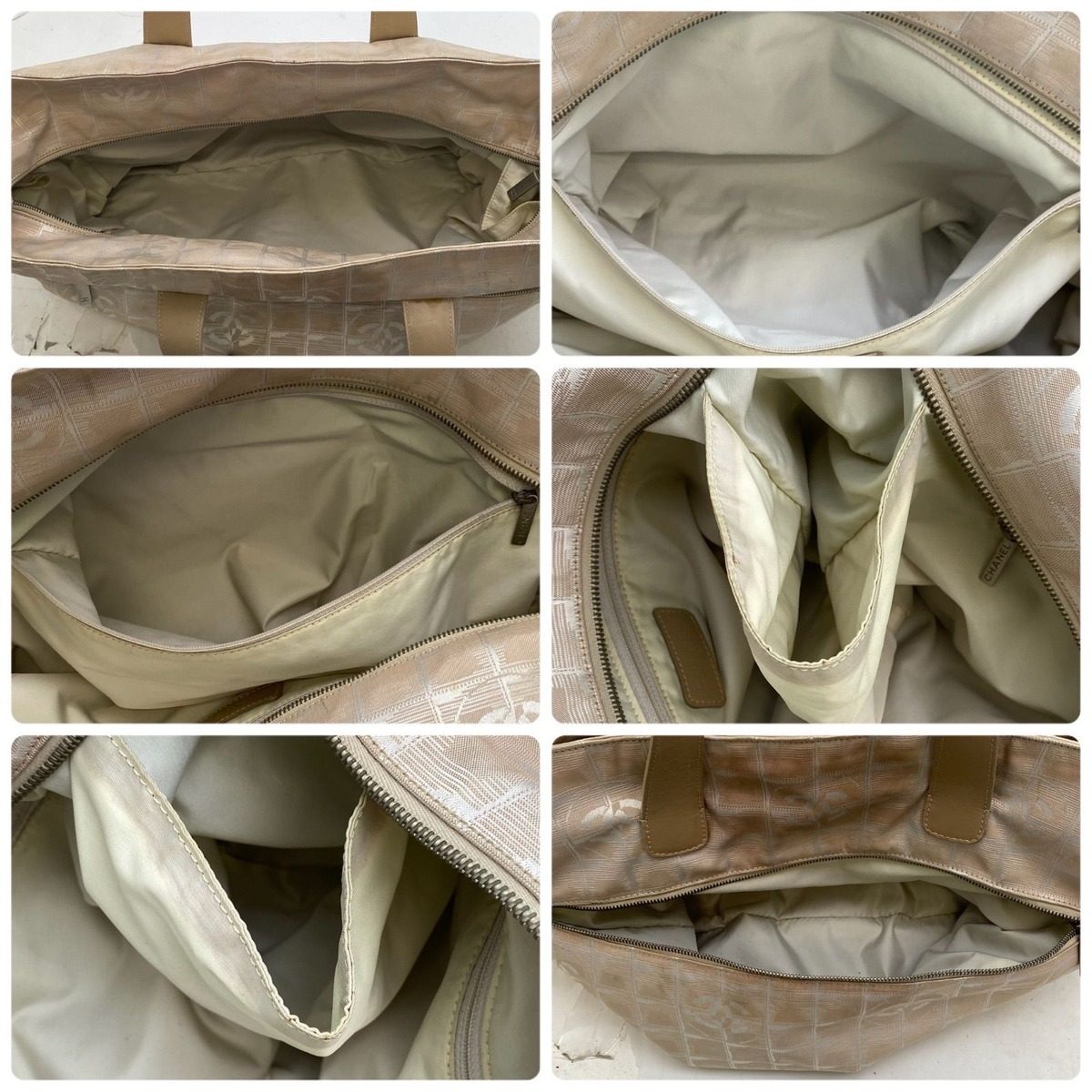 Chanel Tote New Travel Beige A3 Mothers — view 8