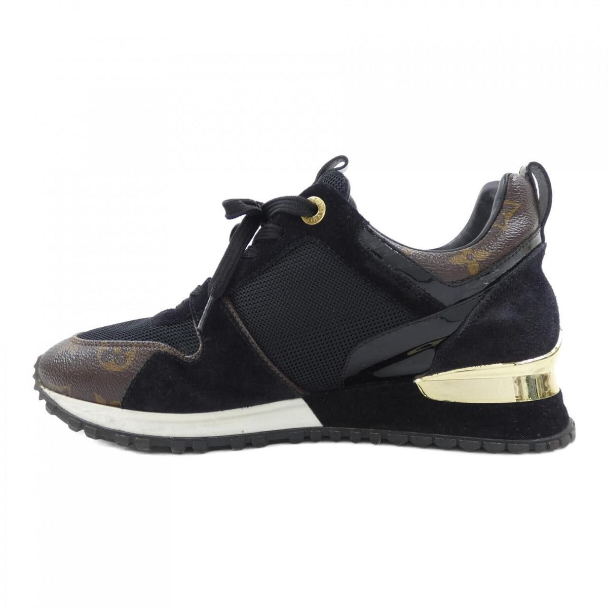 Louis Vuitton Run Away Sneaker Black Brown — view 2