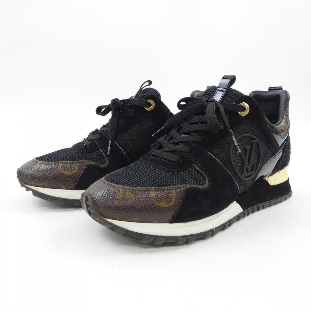 Louis Vuitton Run Away Sneaker Black Brown — view 3