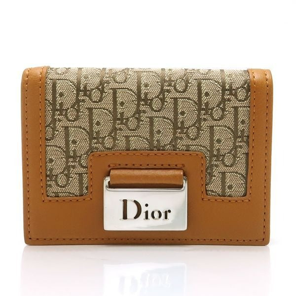 Christian Dior Street Chic Card Case Business Holder 0056 Trotter Canvas