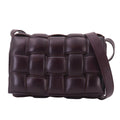 Bottega Veneta Intrecciato Padded Cassette Shoulder Bag Leather Purple