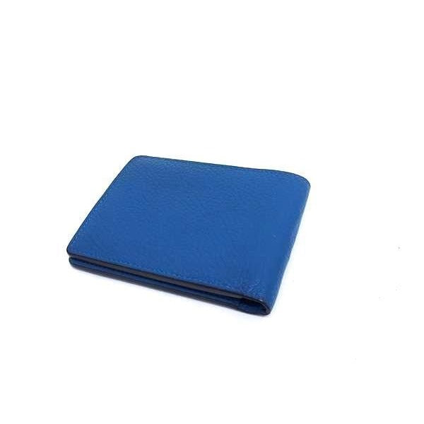 Louis Vuitton Wallet Portefeuille Multiples Blue Taurillon Leather — view 2