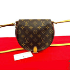 Louis Vuitton Tambourine Monogram Leather Shoulder Bag Pochette
