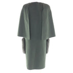 Fendi Ff8369 100% Wool Fox Fur Pocket No Collar — view 3