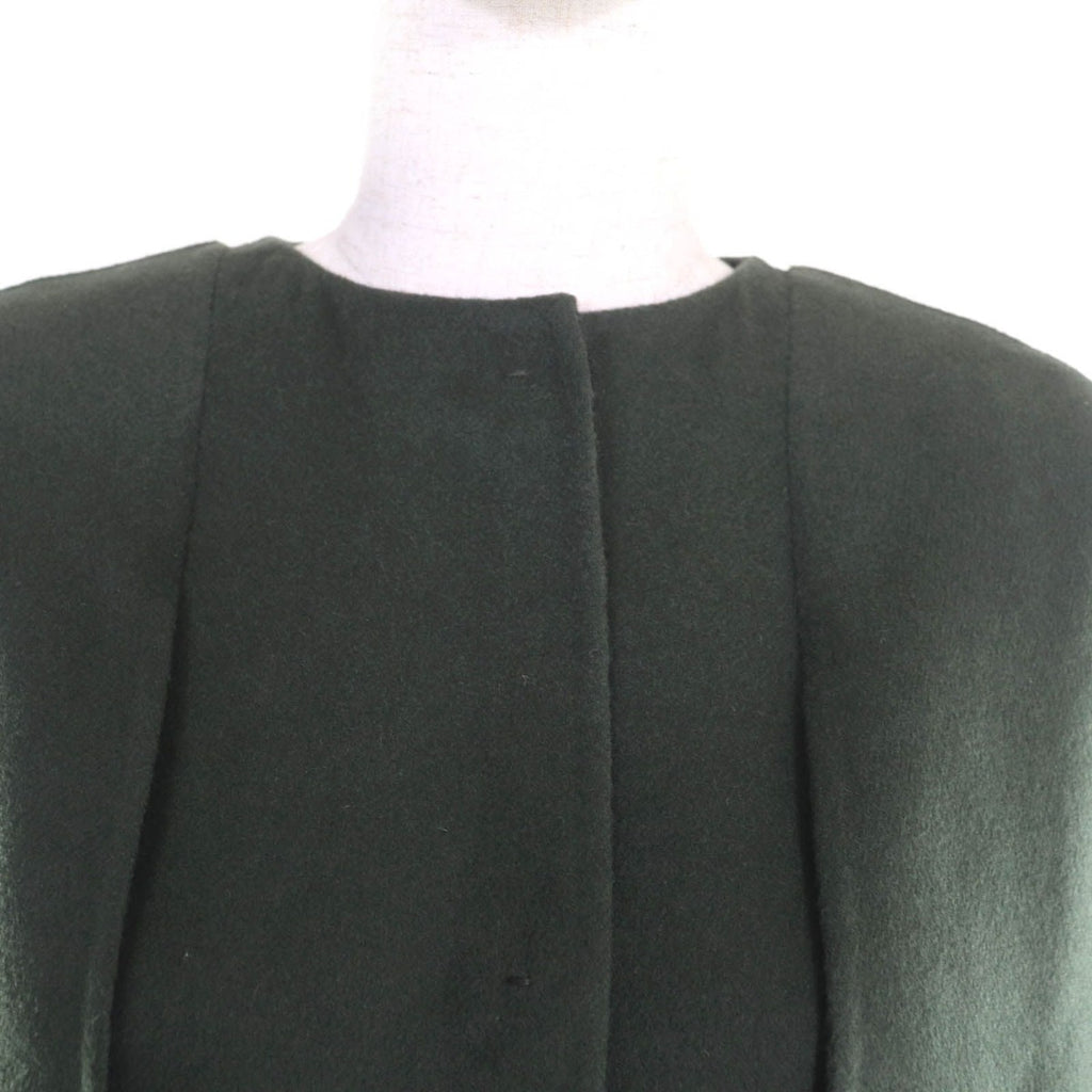 Fendi Ff8369 100% Wool Fox Fur Pocket No Collar — view 4