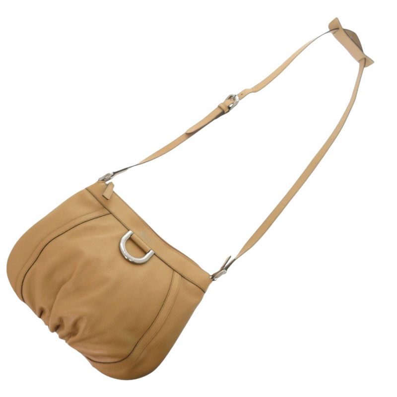 Gucci Abby Leather Camel Shoulder Bag 0362 — view 8