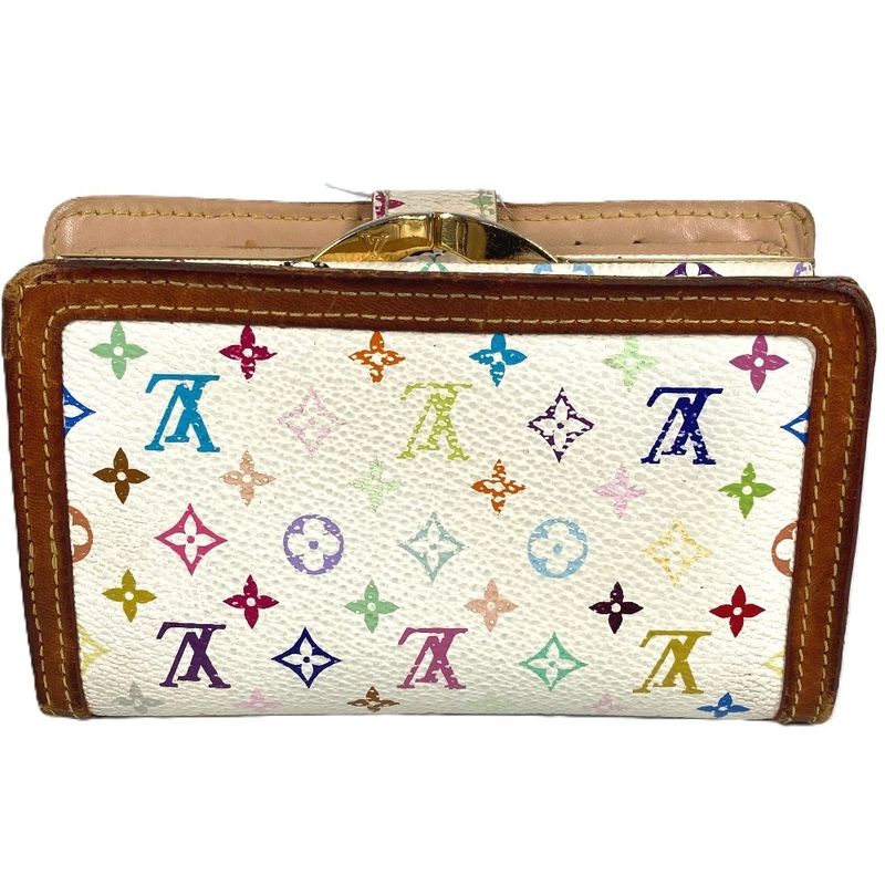 Louis Vuitton Bifold Wallet Portefeuille Viennois Monogram Multicolor — view 2