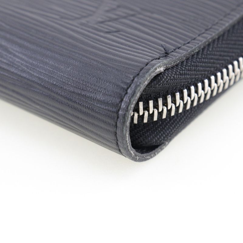 Louis Vuitton Zippy Organizer Epi Leather Noir Black Ca2136 Long — view 5