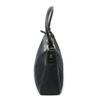 Gucci Small Abbey Top Handle Bag Black GG Canvas — view 3