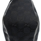 Gucci Small Abbey Top Handle Bag Black GG Canvas — view 7