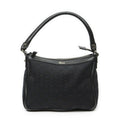 Gucci Small Abbey Top Handle Bag Black GG Canvas
