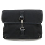 Gucci Body Bag Waist Pouch Nylon Canvas Black