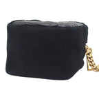 Saint Laurent Jamie Cube Black Suede Leather Mini Pouch — view 4