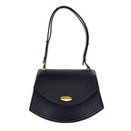 Louis Vuitton Epi Noir Leather Black Shoulder Bag Gold