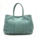 Hermes Garden Party PM Negonda Tote Purse Blue