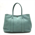 Hermes Garden Party PM Negonda Tote Purse Blue