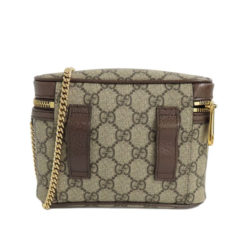 Gucci Ophidia Web Stripe Belt Bag 2-Way Shoulder Beige — view 6