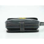 Gucci Interlocking Vintage Shoulder Bag Pochette Leather Navy — view 3