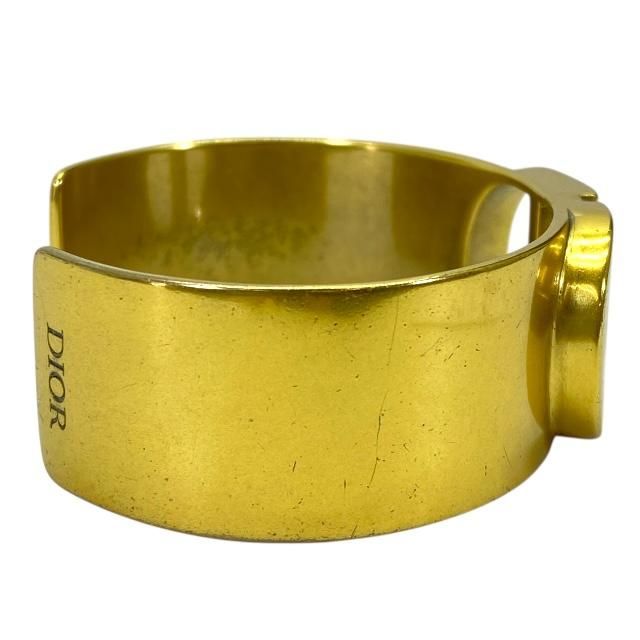 Christian Dior Bracelet Bangle Accessories Jewelry Small Logo GP — view 3