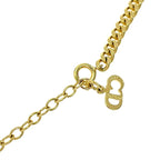 Christian Dior GP CD Logo Necklace Gold — view 6