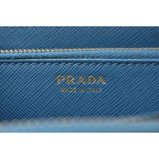 Prada Wallet Long 1 Ml506 Saffiano Fiocco Shape Pressed Leather — view 8