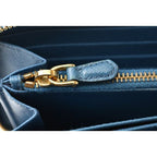 Prada Wallet Long 1 Ml506 Saffiano Fiocco Shape Pressed Leather — view 9