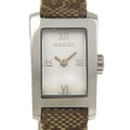 Gucci Stainless Steel Quartz Analog Display Silver Dial Watch