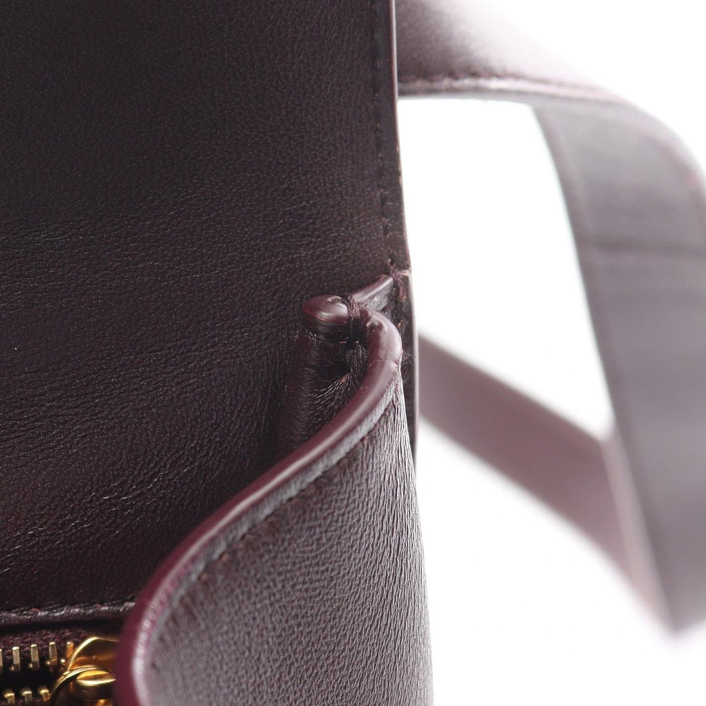 Bottega Veneta Shoulder Bag the Clip Gold Leather — view 8