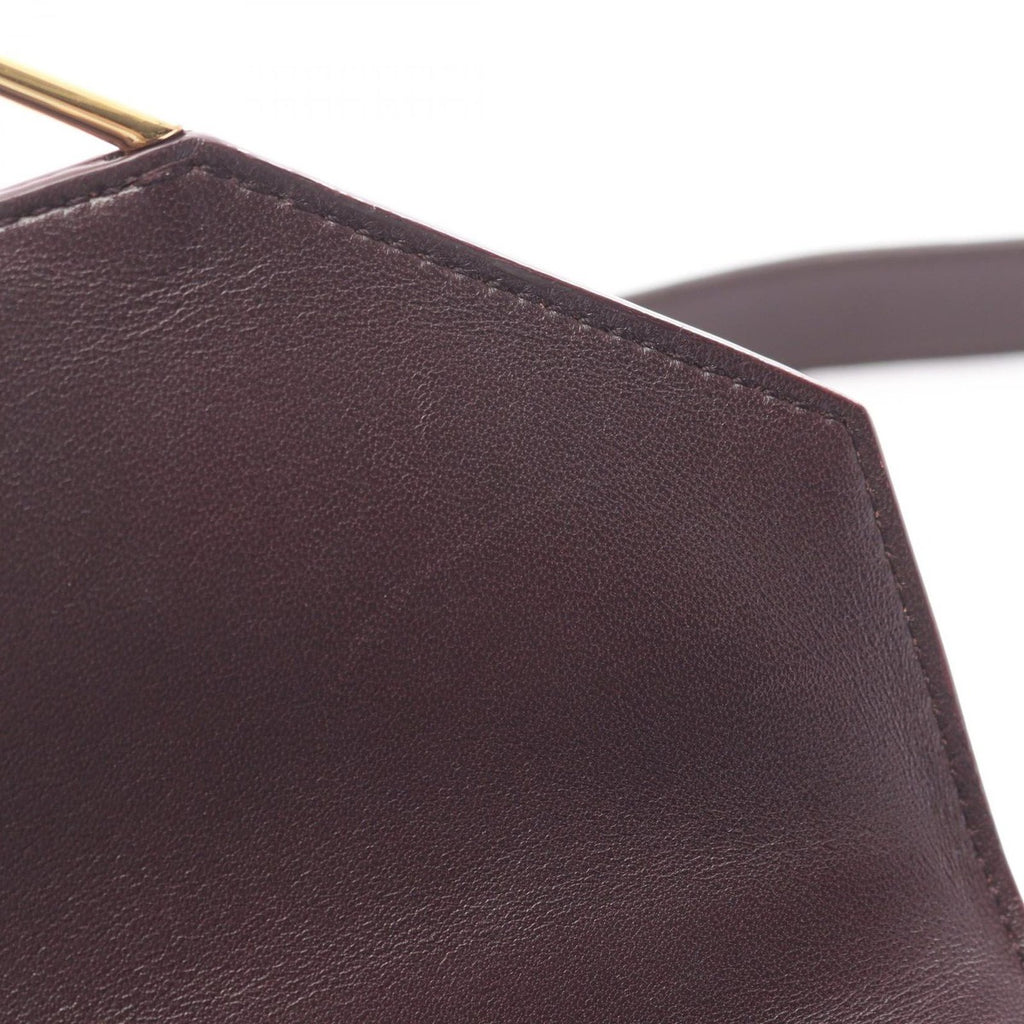 Bottega Veneta Shoulder Bag the Clip Gold Leather — view 9