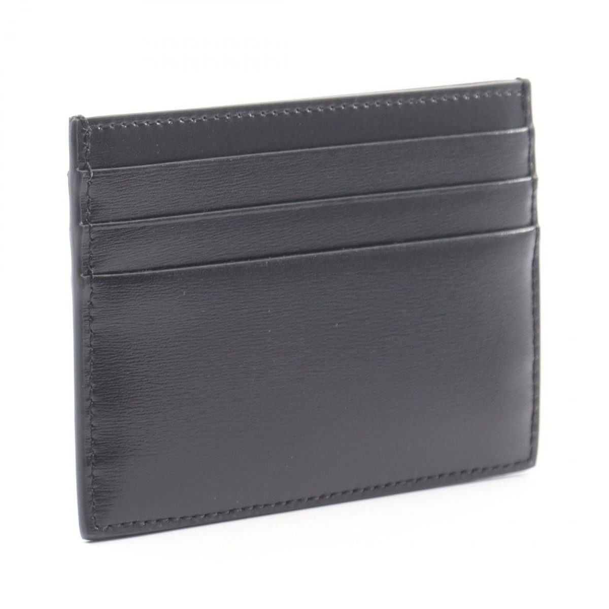 Celine Card Case Triomphe Black Leather — view 2