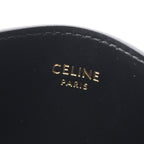 Celine Card Case Triomphe Black Leather — view 4