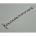 Hermes Chaine D'ancre Gm13 Frame Bracelet SV 925 — view 2