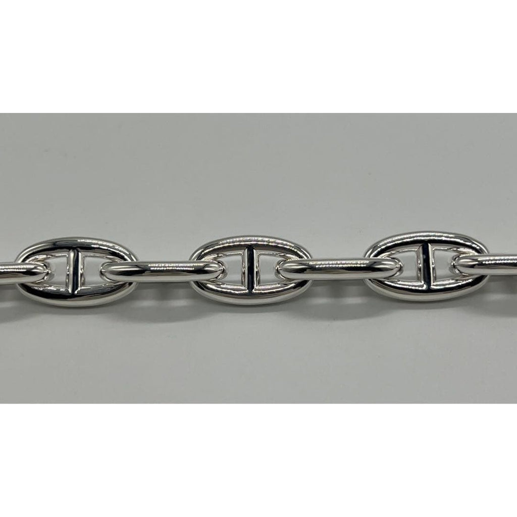 Hermes Chaine D'ancre Gm13 Frame Bracelet SV 925 — view 3