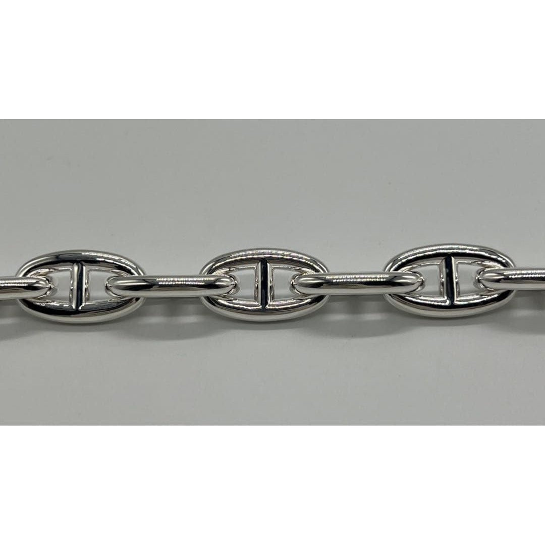 Hermes Chaine D'ancre Gm13 Frame Bracelet SV 925 — view 3