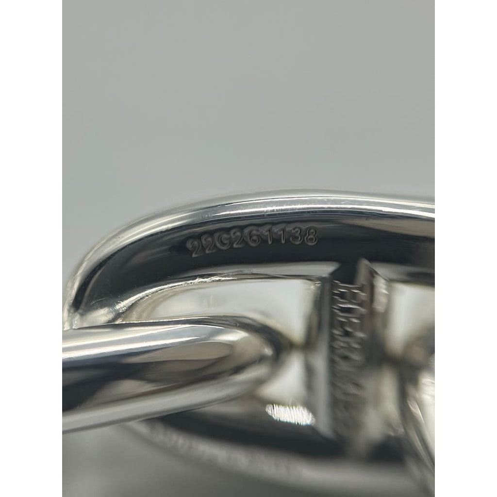 Hermes Chaine D'ancre Gm13 Frame Bracelet SV 925 — view 6