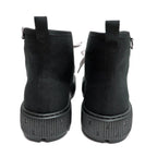 Hermes Short Boots Itinerelle Size 37.5 Black Canvas Shoes — view 7