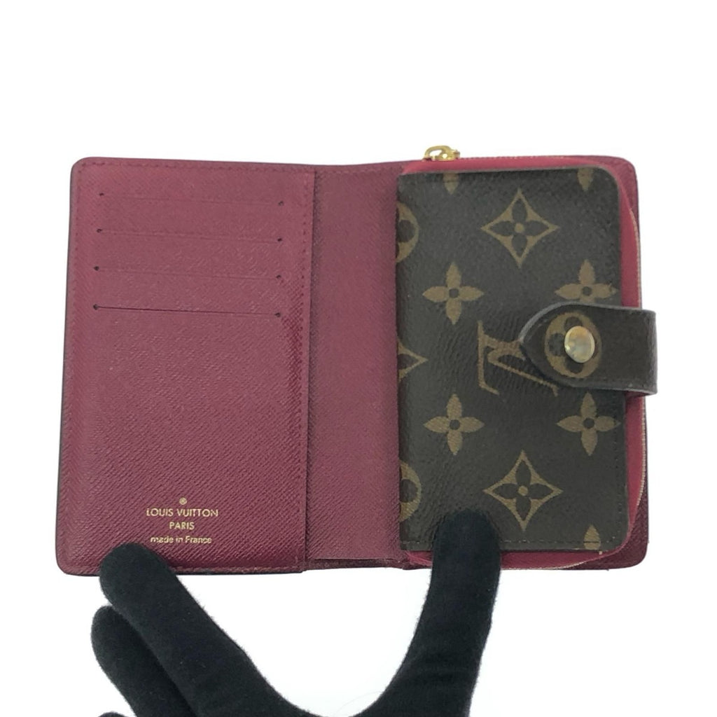 Louis Vuitton Bifold Wallet Portefeuille Juliette Compact Fuchsia — view 4