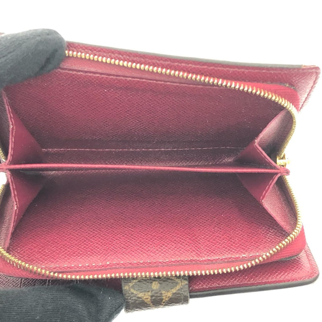 Louis Vuitton Bifold Wallet Portefeuille Juliette Compact Fuchsia — view 6