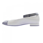 Chanel Flat Shoes Flats Gray — view 2