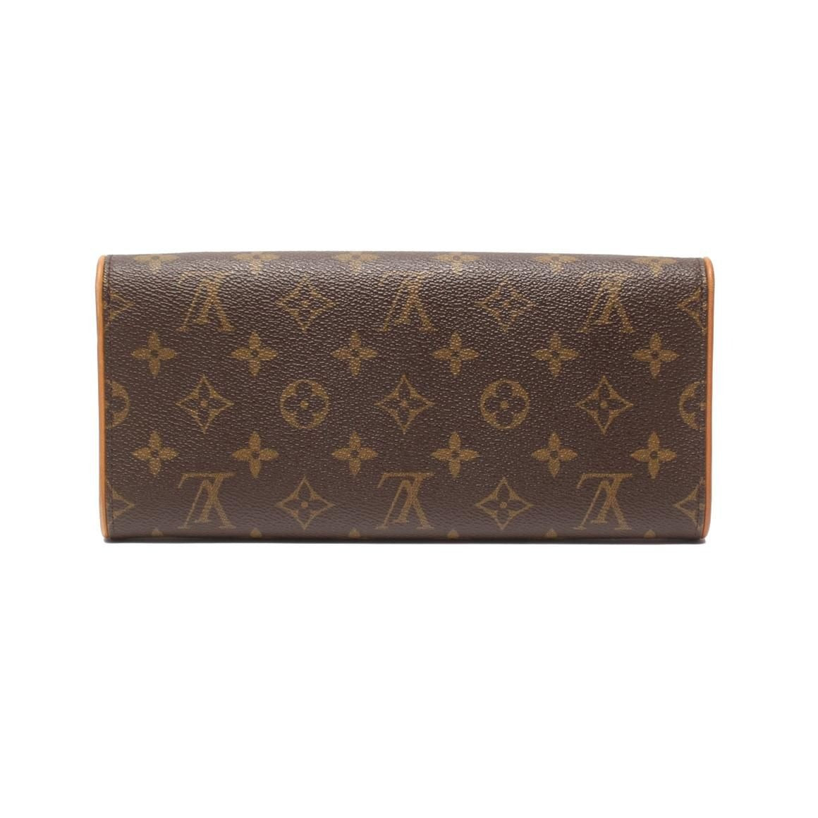 Louis Vuitton 2-Way Clutch Shoulder Bag Crossbody Pochette Twin GM Monogram — view 2