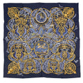 Hermes Scarf Silk Carre 90 la Charmante Aux Animaux Animal Paradise Purple