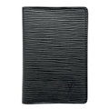 Louis Vuitton Card Case Epi Leather Organizer Do Poche Black