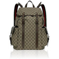 Gucci Backpack Beige Brown GG Supreme Sherry