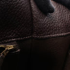 Hermes Tote White Bath Up Ebene Leather Brown — view 5
