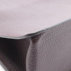 Hermes Tote White Bath Up Ebene Leather Brown — view 6