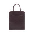Hermes Tote White Bath Up Ebene Leather Brown