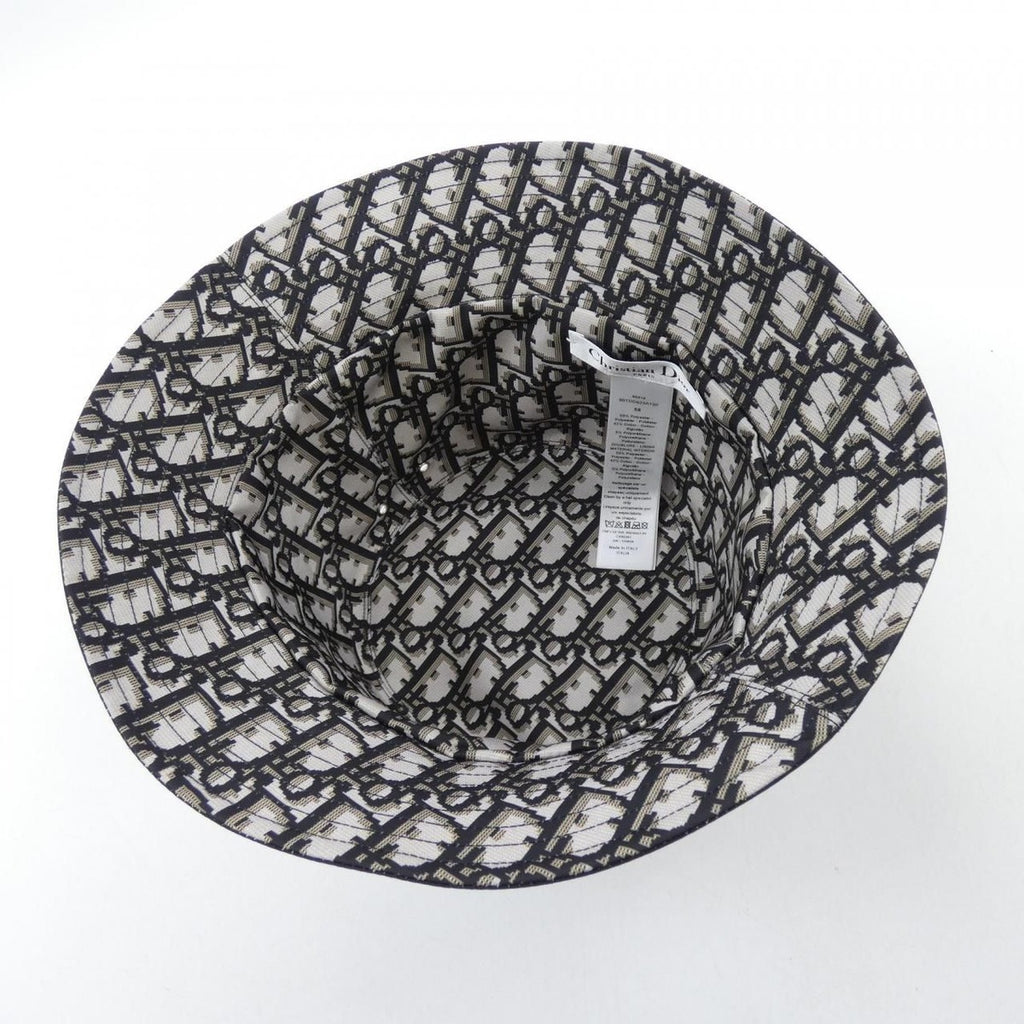 Dior Teddy-d Bob Hat Oak Oblique Black Beige — view 5